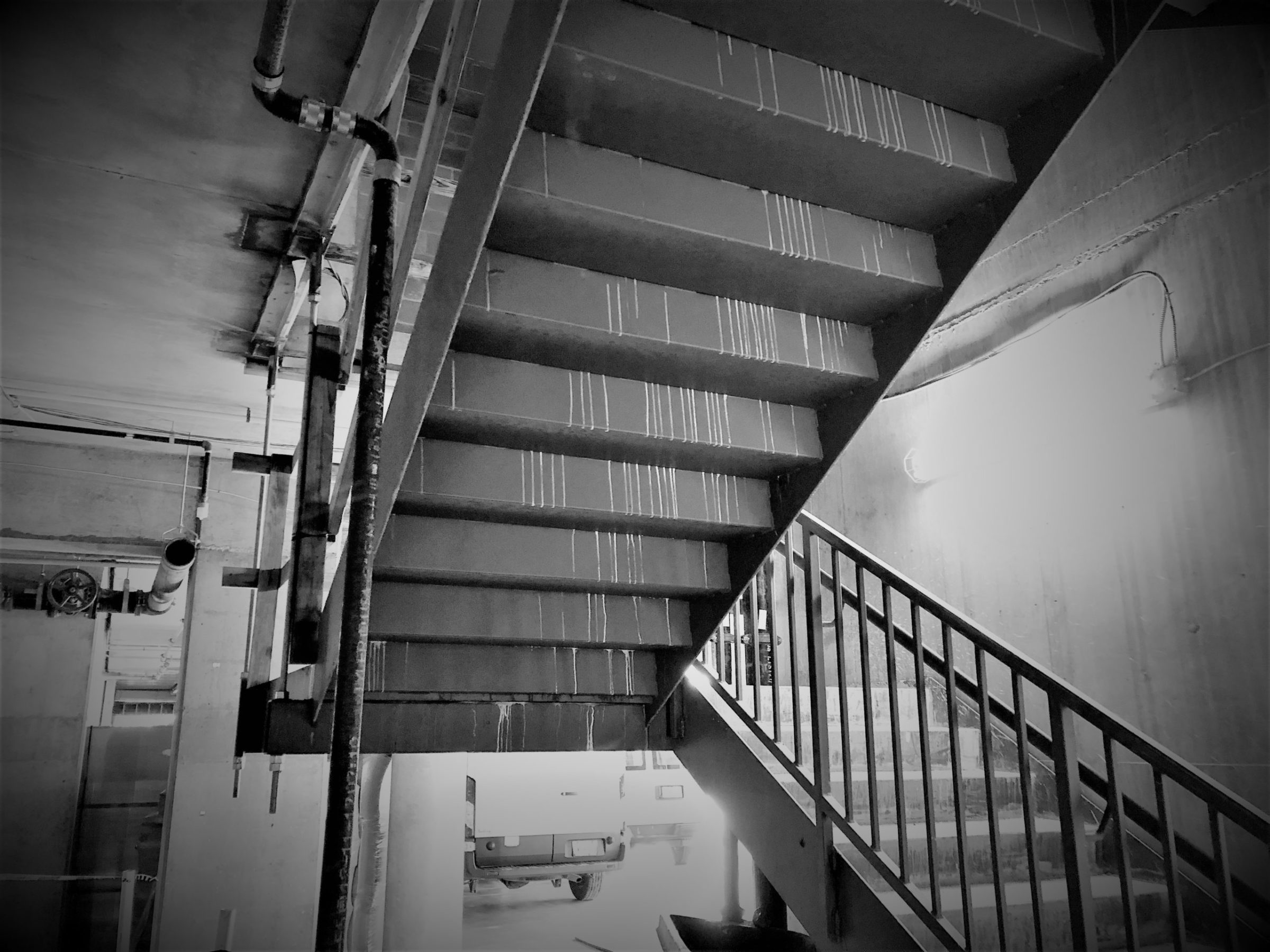 Steel stair & Guardrail